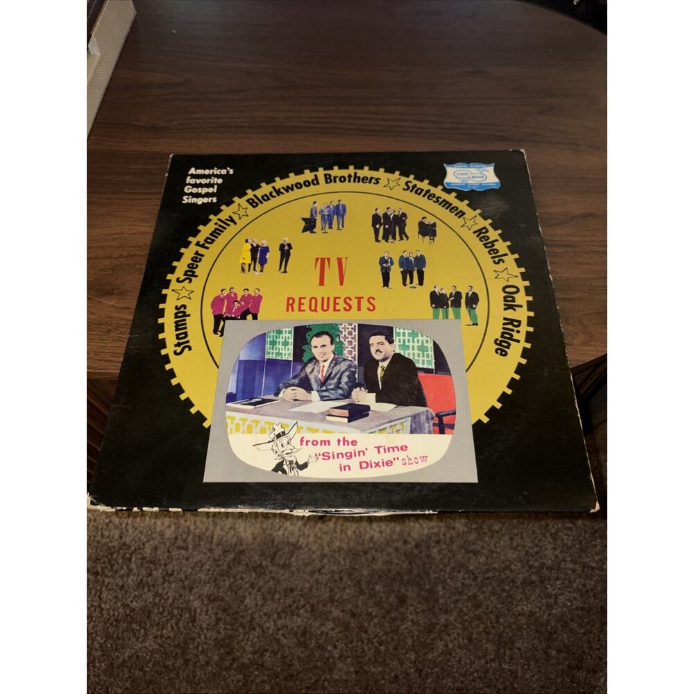 VARIOUS: tv requests STATES WOOD 12" LP 33 RPM